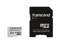 TRANSCEND High Endurance 32GB microSDHC Class10 21MB/s MLC incl. Adapter | TS32GUSDHC10V