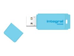 INTEGRAL PenDrive 32GB USB 2.0, Blue Sky | INFD32GBPASBLS