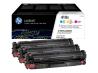 HP 410X LaserJet Toner Cartridges CMY 3p