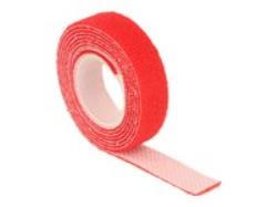 DELOCK Hook-and-loop fasteners L 1 m x W 13 mm roll red | 18717