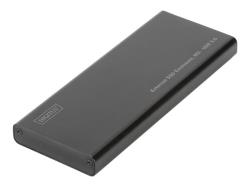 DIGITUS External SSD Enclosure USB 3.0 - M2 (NGFF) aluminum housing black | DA-71111