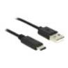 DELOCK Cable USB 2.0 Typ-A > USB Type-C