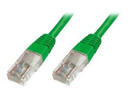 DIGITUS CAT 5e U-UTP patch cable PVC AWG 26 7 length 0.5m color green | DK-1512-005/G