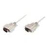 ASSMANN Datatransfer extension cable D-Sub9 M/F 5.0m serial molded be