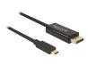 DELOCK Cable USB Type-C >Displayport 2m
