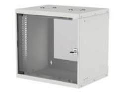 INTELLINET 19inch Wallmount Cabinet 9U Flatpack 487 x 540 x 400 Flatpack grey IP20-Rated Housing | 714167