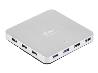 I-TEC USB 3.0 Metal Active HUB 10 port including Power ideal for Notebook Ultrabook Tablet PC support Win and Mac OS