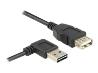 DELOCK Cable EASY-USB 2.0 Type-A>A 0.5m