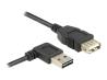 DELOCK Cable EASY-USB 2.0 Type-A>A 0,5m