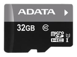 ADATA 32GB Micro SDHC V10 85MB/s + adapter | AUSDH32GUICL10A1-RA1