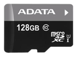 ADATA 128GB Micro SDXC V10 85MB/s + adapter | AUSDX128GUICL10A1-RA1