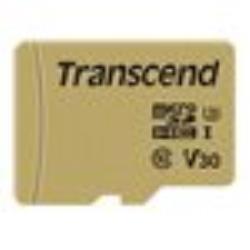 TRANSCEND 16GB UHS-I U1 microSD with adapter SD | TS16GUSD500S