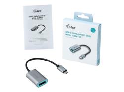 I-TEC USB C Metal DP 4K 60Hz Adapter | C31METALDP60HZ