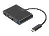 DIGITUS USB VGA Multiport Adapter 3-Port