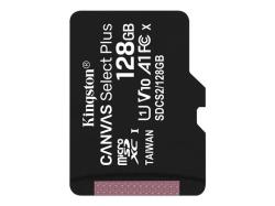 KINGSTON 128GB micSDXC Canvas Select Plus 100R A1 C10 Single Pack w/o ADP | SDCS2/128GBSP