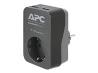 APC SurgeArrest 1 Outlet 2USB Black 230V