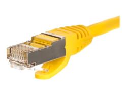 NETRACK BZPAT05FY Netrack patch cable RJ45, snagless boot, Cat 5e FTP, 0.5m yellow