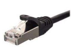 NETRACK BZPAT025FK Netrack patch cable RJ45, snagless boot, Cat 5e FTP, 0.25m black