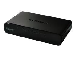 EDIMAX ES-5800G V3 Edimax 8x 10/100/1000Mbps Switch, opt. power supply via USB cable (incl.)