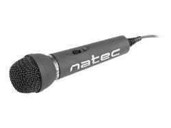 NATEC NMI-0776 Natec Microphone Adder Black Mini Jack 3,5mm Low-Noise,omniderctional Microphone