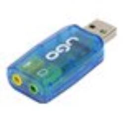 NATEC UKD-1085 UGO USB sound card 5.1 (virtual) USB 2.0