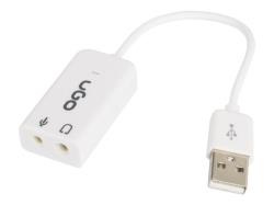 NATEC UKD-1086 UGO wired USB sound card 7.1 (virtual) USB 2.0