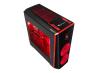 NATEC NPC-1124 Genesis PC case TITAN 700 RED MIDI TOWER USB 3.0