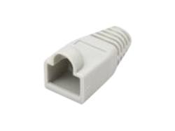 INTELLINET 504362 Cable Boot for RJ45 plugs 10 pcs grey