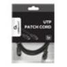 GEMBIRD CAT5e UTP Patch cord black 2m