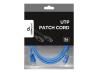 GEMBIRD CAT5e UTP Patch cord blue 3m