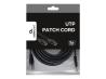 GEMBIRD CAT5e UTP Patch cord black 5m