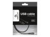 GEMBIRD CCP-MUSB2-AMBM-0.5M cable USB