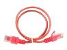 GEMBIRD CAT5e UTP Patch cord red 0.25m
