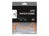 GEMBIRD CAT5e UTP Patch cord orange 0.25