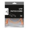 GEMBIRD CAT5e UTP Patch cord orange 0.25