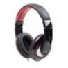 GEMBIRD MHS-BOS Gembird stereo headphones, BOSTON, Mini Jack, black-red, 1.5m