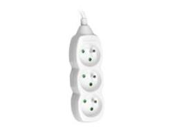 TRACER TRALIS44614 Extension cord TRACER PowerCord 3m 3 outlets white