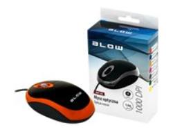 BLOW 84-013 BLOW Optical mouse MP-20 USB orange | 84-013#
