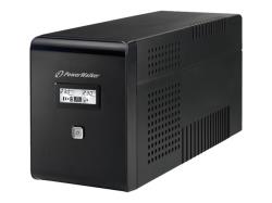 POWERWALK VI 2000 LCD Power Walker UPS Line-Interactive 2000VA 2x SCHUKO, 2x IEC, RJ11/RJ45, USB, LCD
