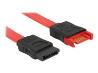 DELOCK 83952 Delock Extension cable SATA 6 Gb/s male > SATA female 20 cm red