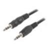 LANBERG CA-MJMJ-10CC-0020-BK Lanberg stereo cable Mini Jack(M)->Mini Jack(M) 2m