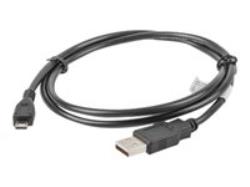 LANBERG CA-USBM-10CC-0010-BK cable USB 2.0 micro AM-MBM5P 1m black