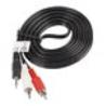 LANBERG CA-MJRC-10CC-0020-BK cable