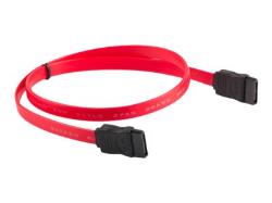 LANBERG CA-SASA-10CU-0030-R Lanberg cable SATA DATA III (6GB/S) F/F 30CM RED