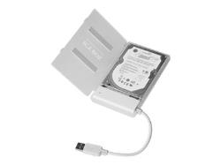 ICYBOX IB-AC603a-U3 Adapter cable SATA to 1xUSB 3.0, white + white HDD case