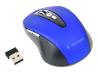 GEMBIRD MUSW-4B-03-B Gembird Wireless optical mouse MUSW-4B-03-B, 1600 DPI, nano USB, black-blue