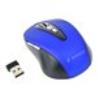 GEMBIRD MUSW-4B-03-B Gembird Wireless optical mouse MUSW-4B-03-B, 1600 DPI, nano USB, black-blue