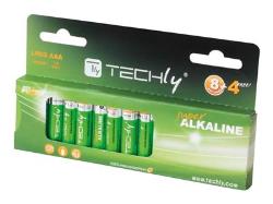 TECHLY 307018 Techly Alkaline batteries 1.5V AAA LR03 12 pcs