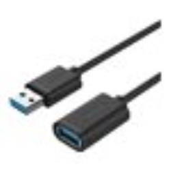 UNITEK Y-C456GBK Unitek USB extension converter USB3.0 AM-AF, 0,5m Y-C456GBK