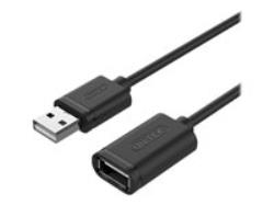 UNITEK Y-C428GBK Unitek USB extension converter USB2.0 AM-AF, 1,0m Y-C428GBK